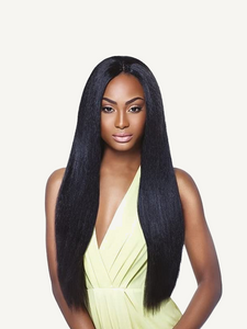 X-Pression – Dominican Blow Out Straight Pre-Looped Crochet Hair 14"