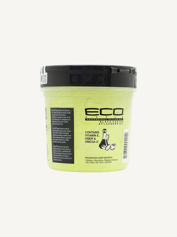 Eco Style – Black Castor & Flaxseed Oil Styling Gel