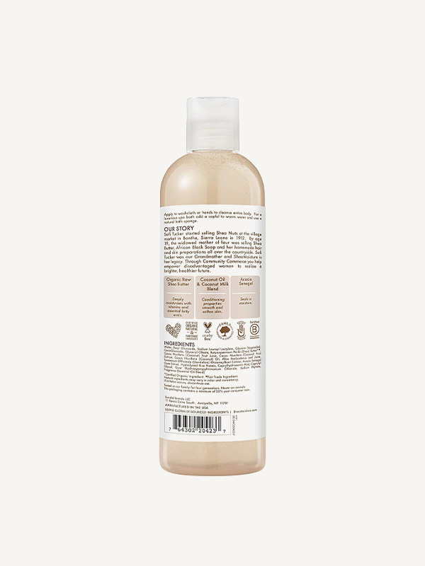 SheaMoisture – 100% Coconut Oil Daily Hydration Body Wash
